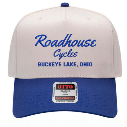 Roadhouse Cycles Mid Level Hat (Blue)