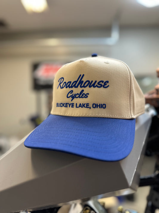 Roadhouse Cycles Mid Level Hat (Blue)