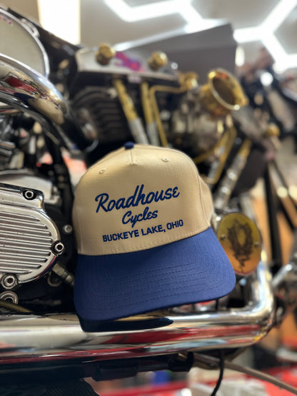 Roadhouse Cycles Mid Level Hat (Blue)